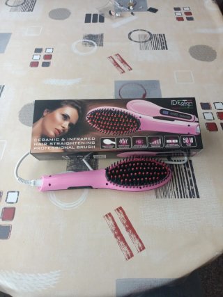 Cepillo Alisador Profesional IDtalian Rosa