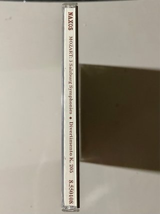 Mozart: Sinfonias Salzburguesas - Naxos CD