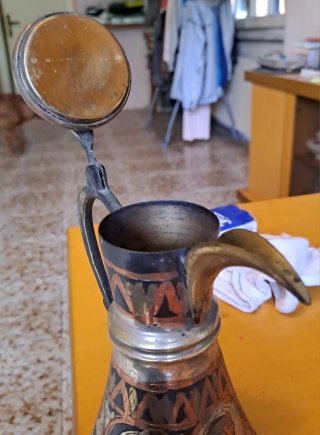 Teiera Egizia Decorata