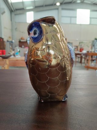 Figura Búho Tonalá Pottery
