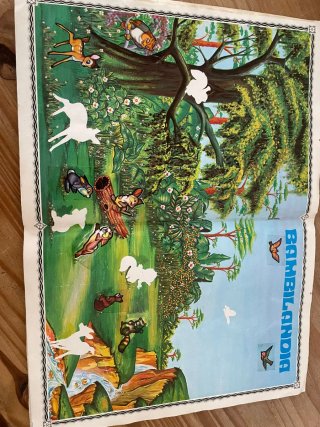 Antiguo Álbum Cromos Bambi Walt Disney
