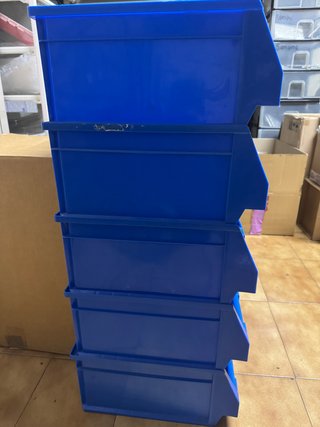 Cajoneras apilables azules