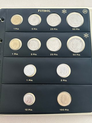 5 Pesetas 1975 *80 + Álbum monedas Juan Carlos I