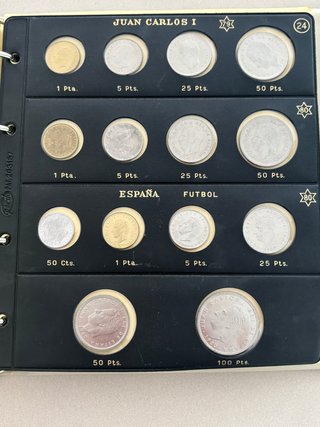 5 Pesetas 1975 *80 + Álbum monedas Juan Carlos I