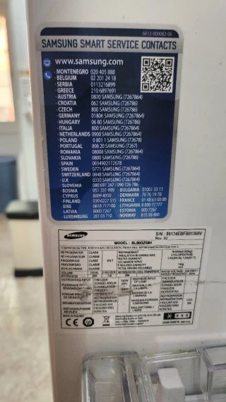 Frigorífico Combi Samsung, color Inox