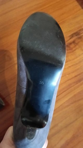 Scarpe décolleté Obsoel grigie n.39
