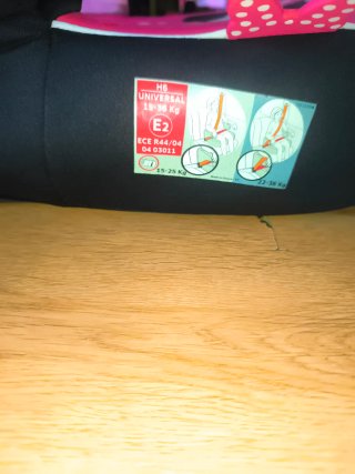 Elevador para coche Asiento Minnie Mouse Rosa