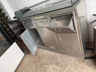 Mueble Cafetero Acero Inoxidable
