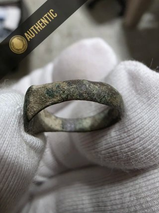 Anello Antico Bronzo-(Lecita Provenienza)