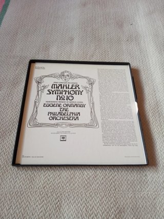 Mahler Sinfonía nº 10 Ormandy Filadelfia 2LP