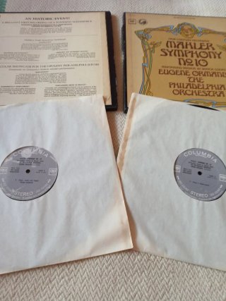 Mahler Sinfonía nº 10 Ormandy Filadelfia 2LP