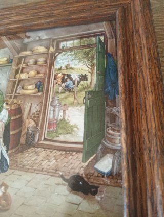 Azulejo cerámico Vintage Holandés