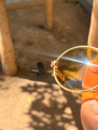 Gafas Moschino Vintage Doradas Marrones