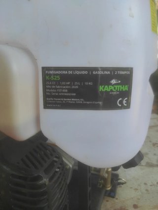Fumigador Gasolina 25L + Manguera 10m
