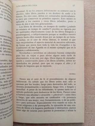 Los libros de casa. Fernando Huarte.