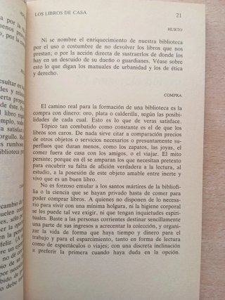 Los libros de casa. Fernando Huarte.