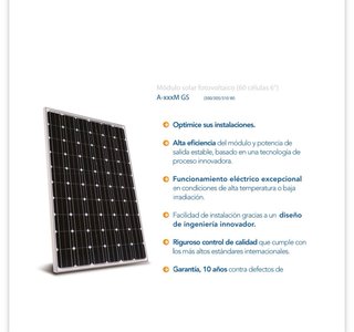 Panel Solar Fotovoltaico Atersa 300W