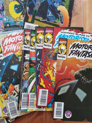 Colección completa motorista fantasma año 1991