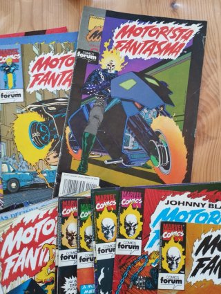 Colección completa motorista fantasma año 1991