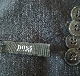 Americana Hugo Boss Niño Raya Gris Ideal Comunión
