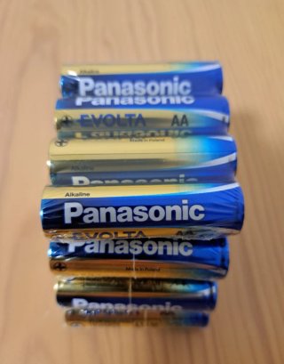 Pilas Panasonic AA EVOLTA 16 pilas