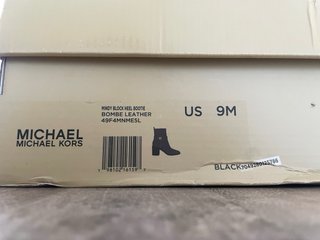 NUEVOS! Botines de piel Michael Kors Negros