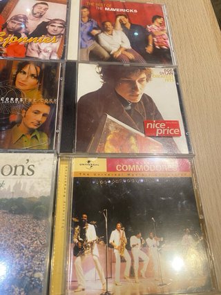 Lote 9 CDs Varios Artistas Pop Rock