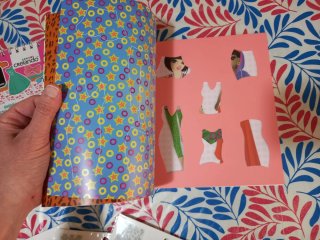 Set creativi moda + adesivi olografici