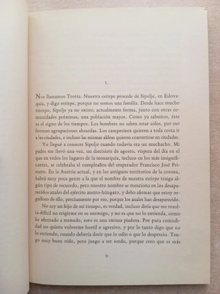 La Cripta de los Capuchinos. Joseph Roth.