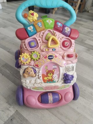 Andador VTech Correpasillos 2 en 1 Rosa