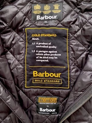 Giacca Barbour QUILTED HUNTING COAT taglia XXL