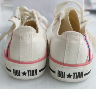 Scarpe da ginnastica bianche e rosa Tg 36