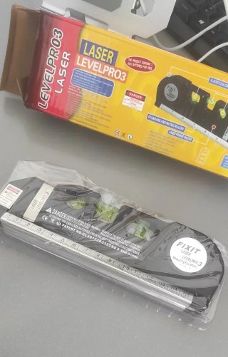 NIVEL LASER 3 BURBUJAS NUEVO A ESTRENAR
