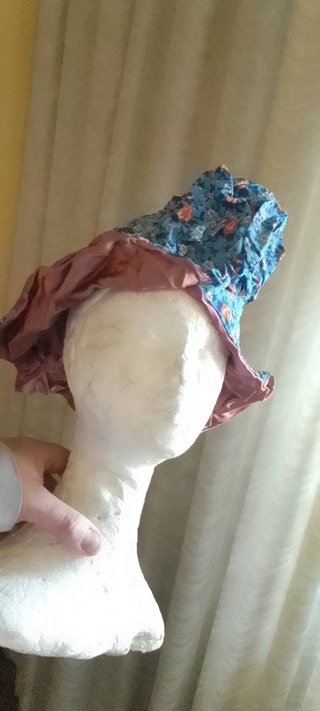 Cappello carnevale adulto cotone contadinella