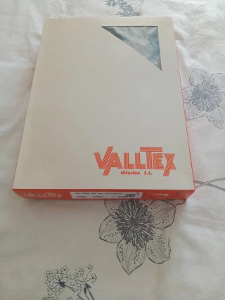 Pijama VALLTEX mujer XXL azul estampado floral