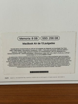 MacBook Air M1 13” – Potente, ligero y como nuevo