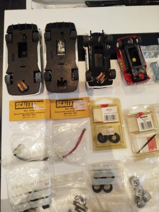 Lote Scalextric Exin Ninco desguace restauracion