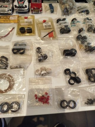 Lote Scalextric Exin Ninco desguace restauracion