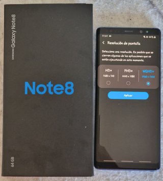 Lote OUKITEL P1 y Samsung Galaxy Note 8