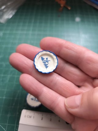 Miniature Casa delle Bambole: Piatti e Tovaglioli