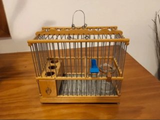 Jaula canto con cajón