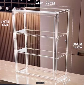 Vitrina expositora 4 coches 1/18