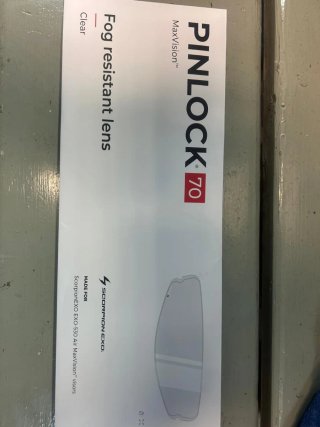 Pinlock 70 MaxVision Antivaho Claro