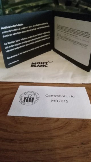 Cartera Montblanc Marrón