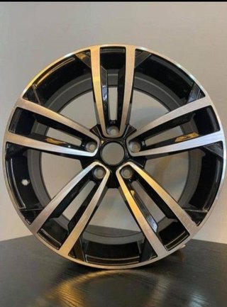 llantas volkswagen golf r black negra 5x112