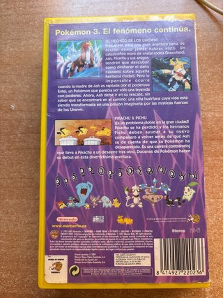 Película VHS de Pokemon