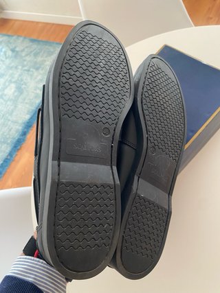 Zapatos náuticos Scalpers negros