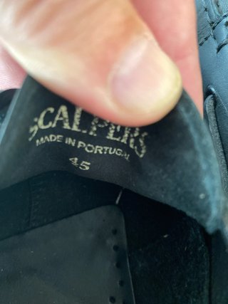 Zapatos náuticos Scalpers negros