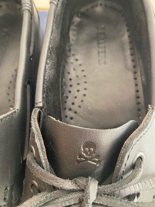 Zapatos náuticos Scalpers negros