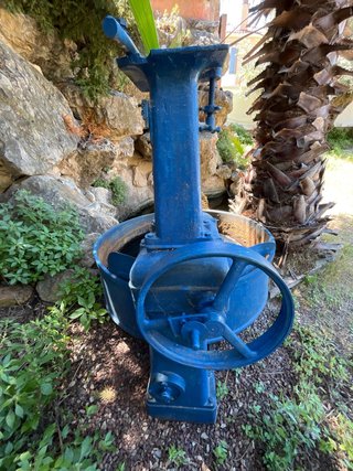 Amasadora industrial azul